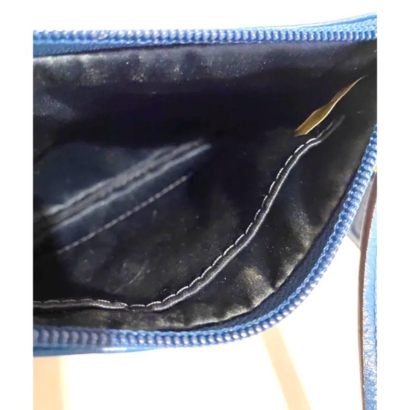 Coach vintage blue leather wristlet - Picture 6 of 6